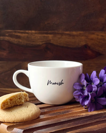 Classic Sip – Personalized White Mug