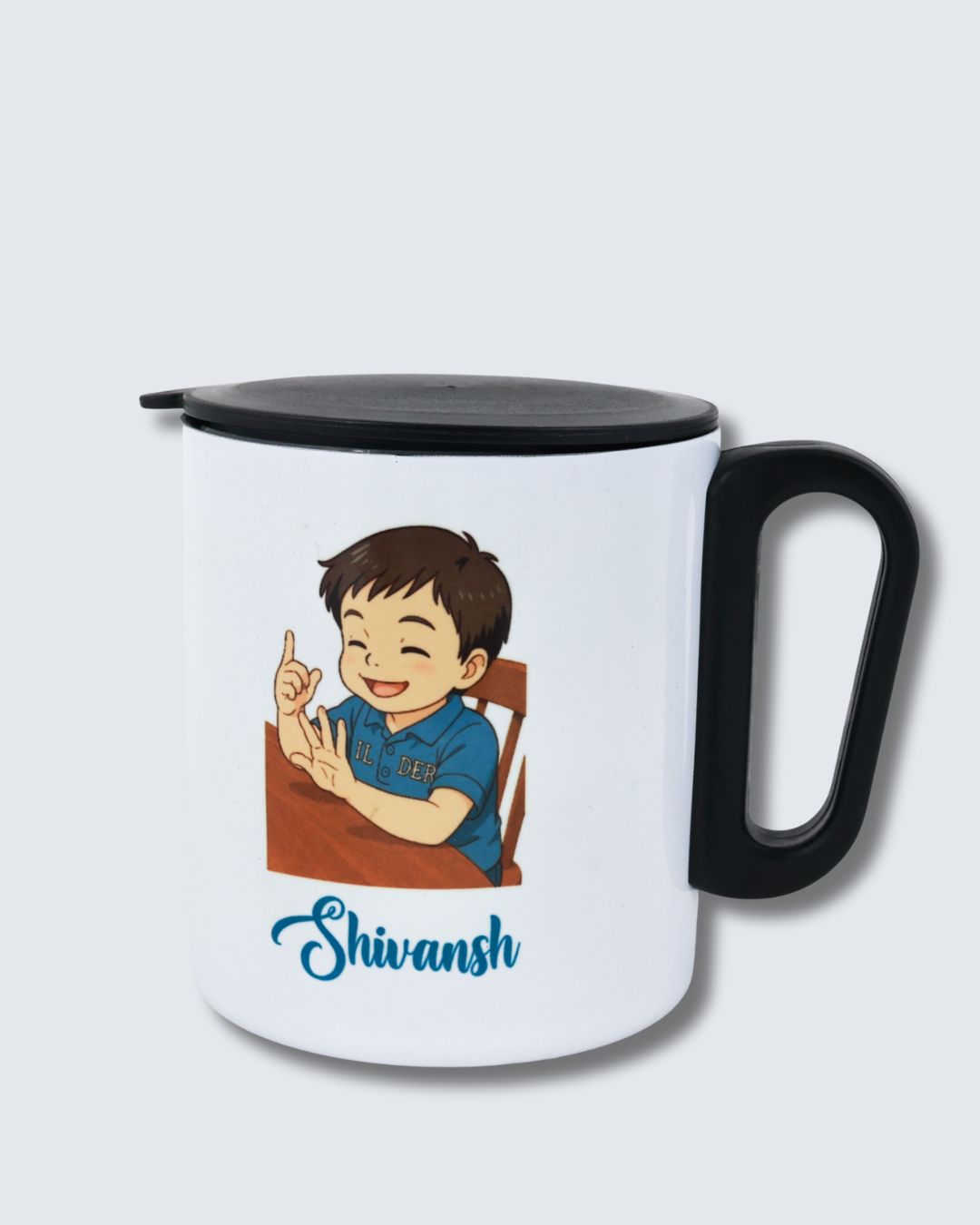 Cup of Joy – Personalized Small Mug with Lid