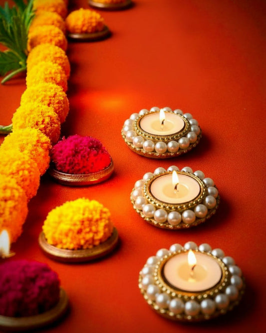 Pearlshine Diyas – Duo Pack