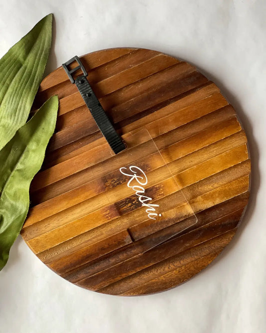 TagIt – Minimalist Acrylic Luggage Tag