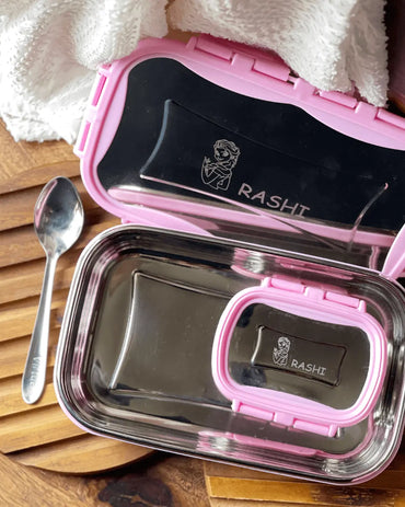 TiffinMate – Personalized Stainless Steel Lunch Box