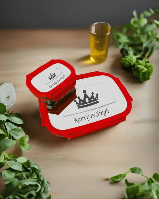 TiffinMate – Personalized Stainless Steel Lunch Box