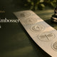 Paper embosser designs: floral, dragonfly, moon, zodiac and book seals