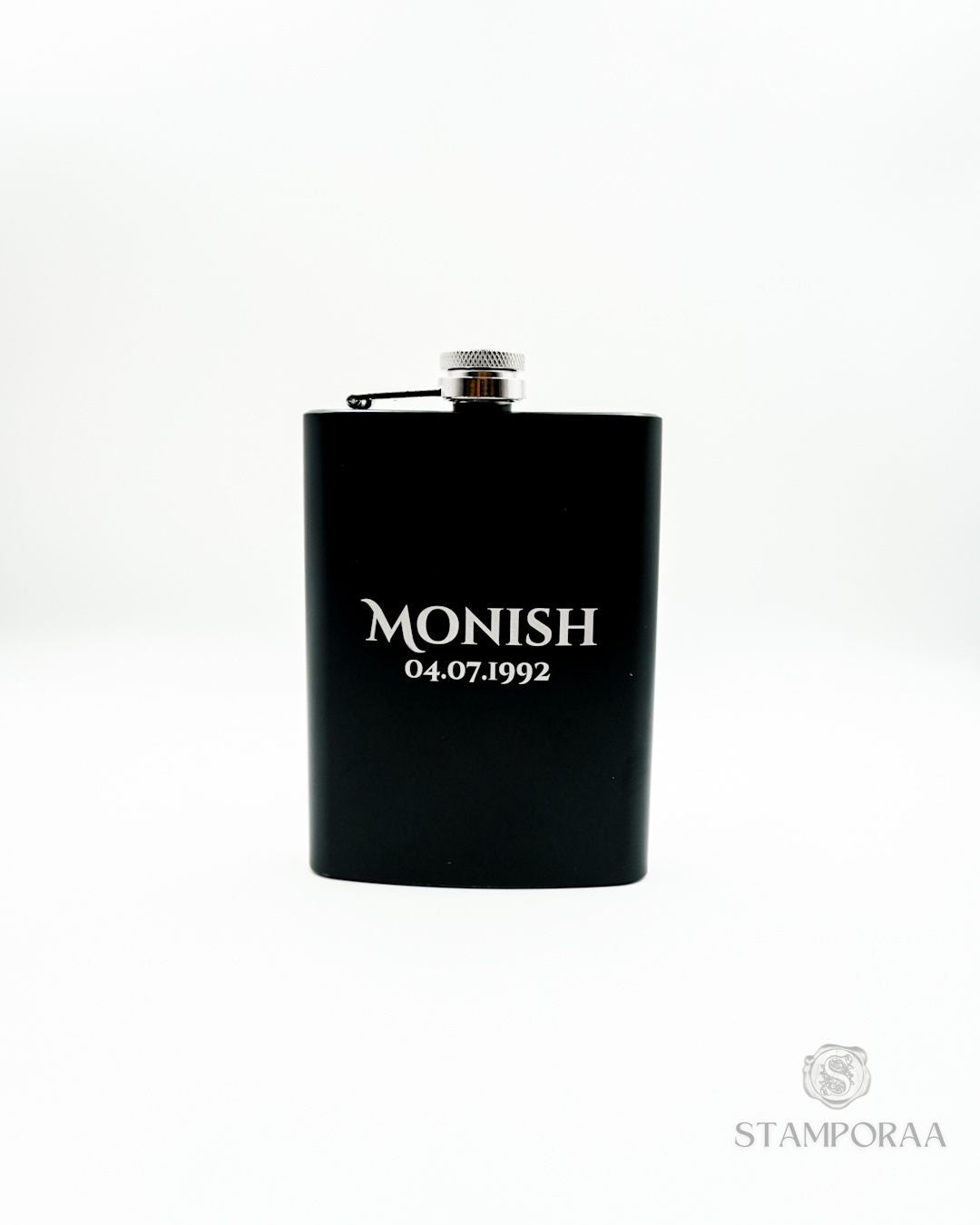 Steel Spirit – Personalized Whiskey Flask