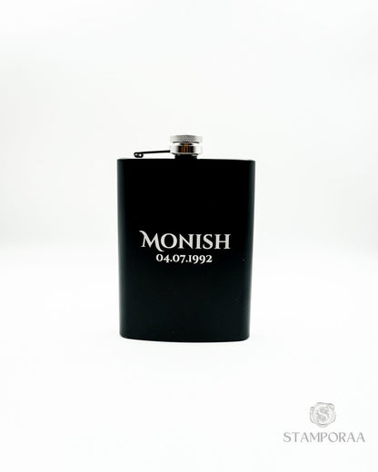 Steel Spirit – Personalized Whiskey Flask