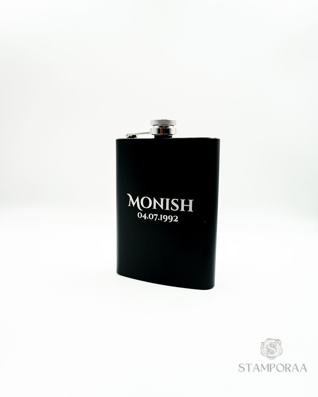 Steel Spirit – Personalized Whiskey Flask