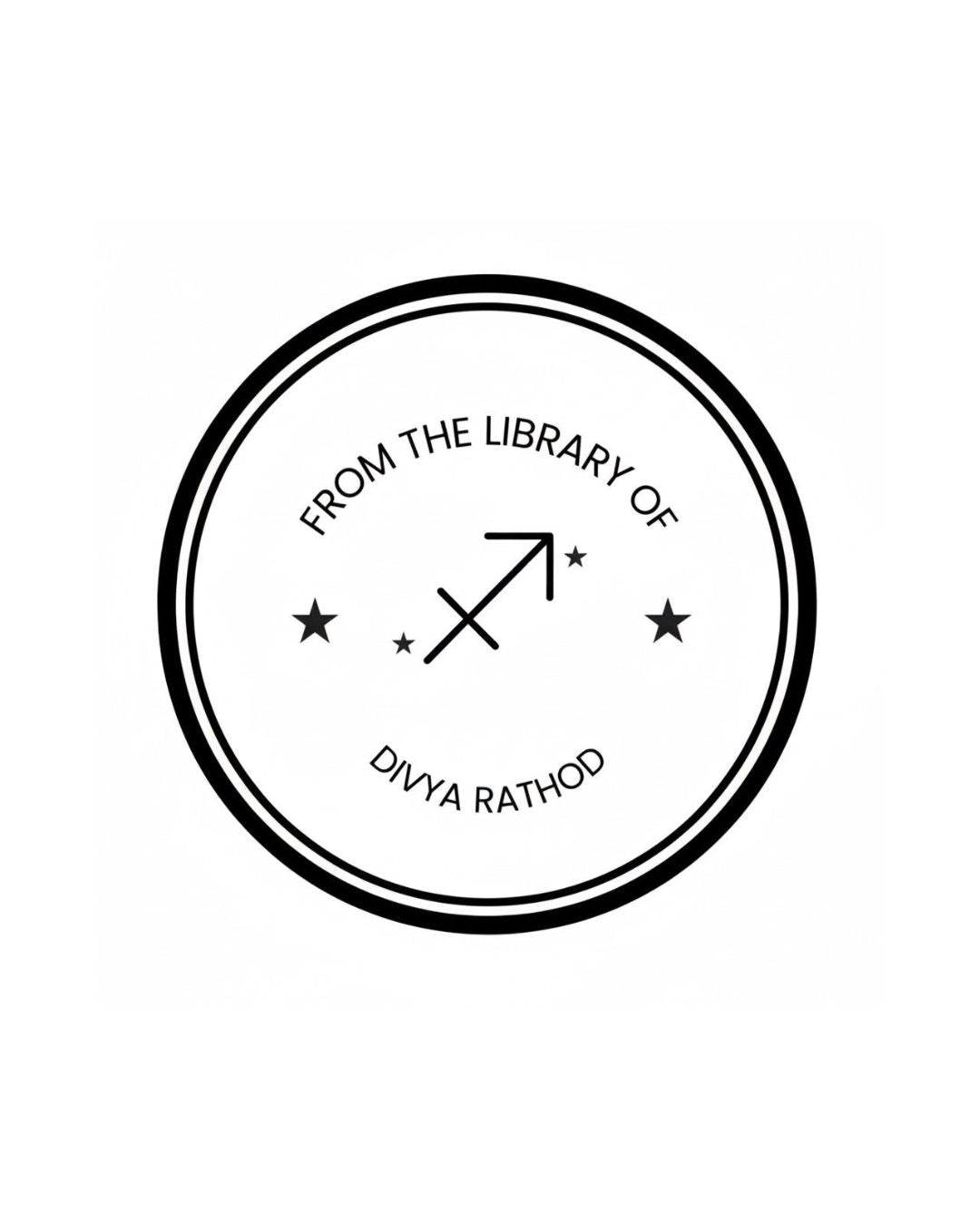 Customised – Paper Embosser – Zodiac Imprint – 40 mm - Stamporaa - in Mumbai India