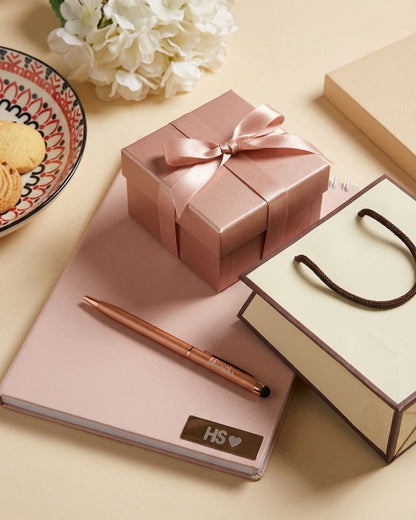 Elysian Script - Personalized Rose Gold Pen