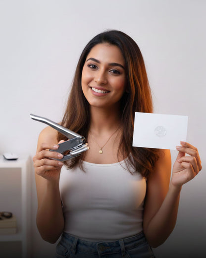 Impressa – Custom Identity Paper Embosser (40 mm)