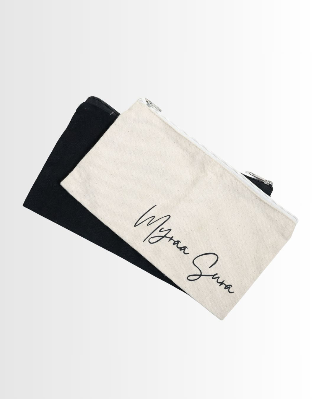 The Minimalist Pouch - Personalized Canvas Pouch