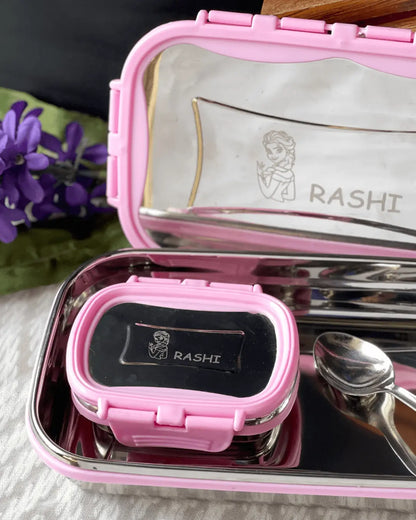 TiffinMate – Personalized Stainless Steel Lunch Box