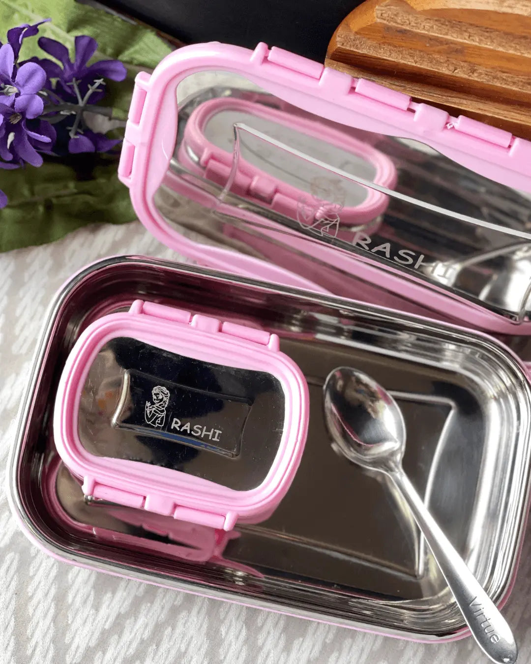 TiffinMate – Personalized Stainless Steel Lunch Box